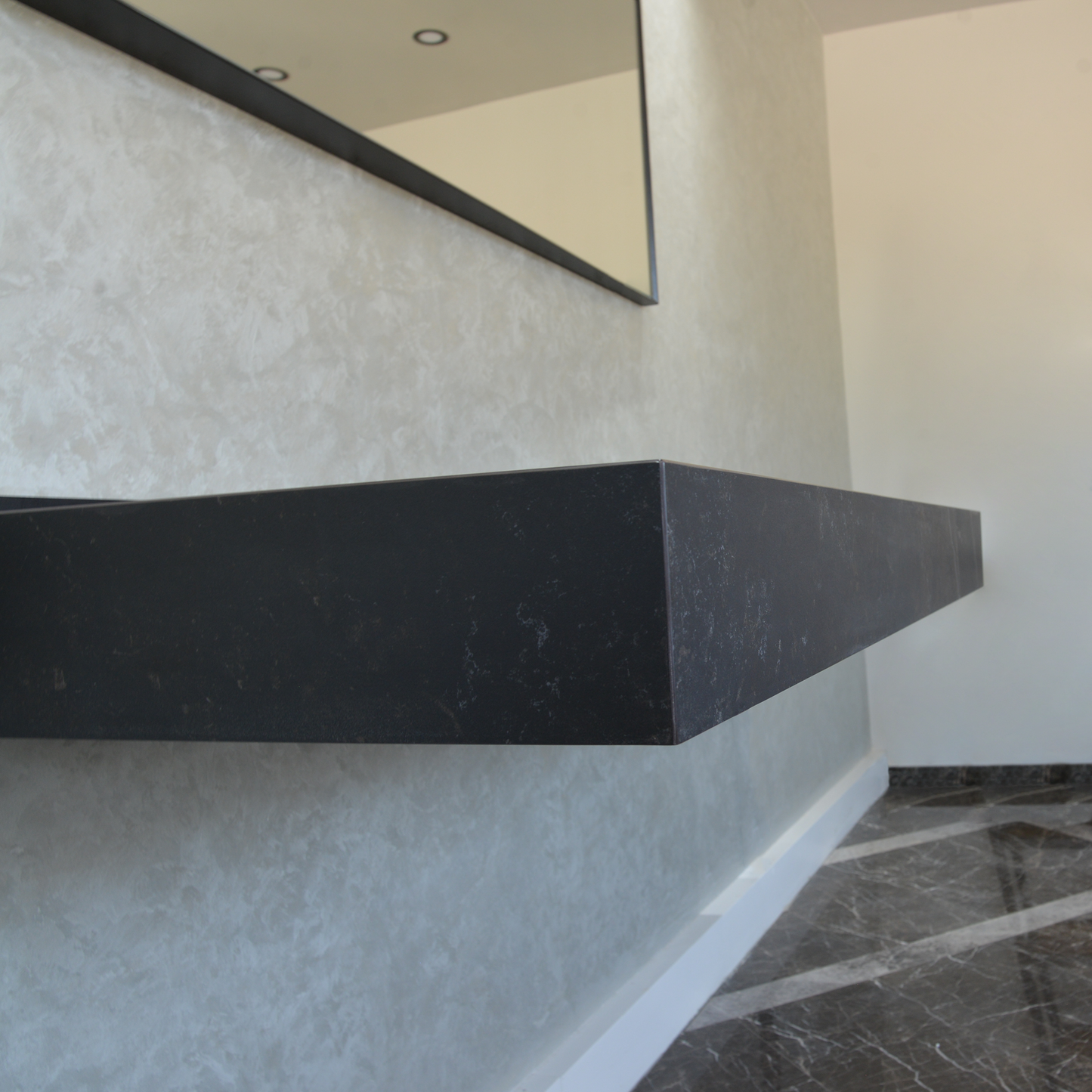 HANDCRAFTED DEKTON KELYA ENGINEERED PORCELAIN SINK (ES-067)