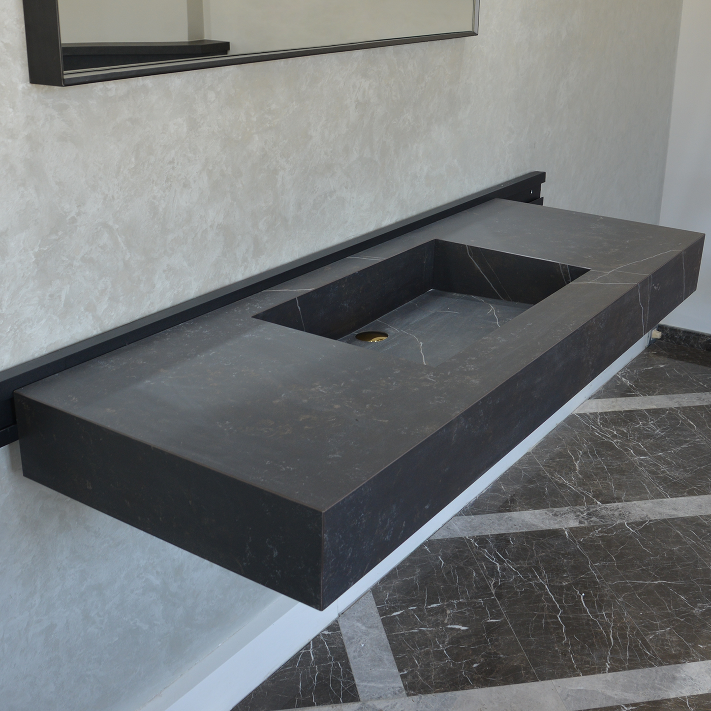 HANDCRAFTED DEKTON KELYA ENGINEERED PORCELAIN SINK (ES-067)