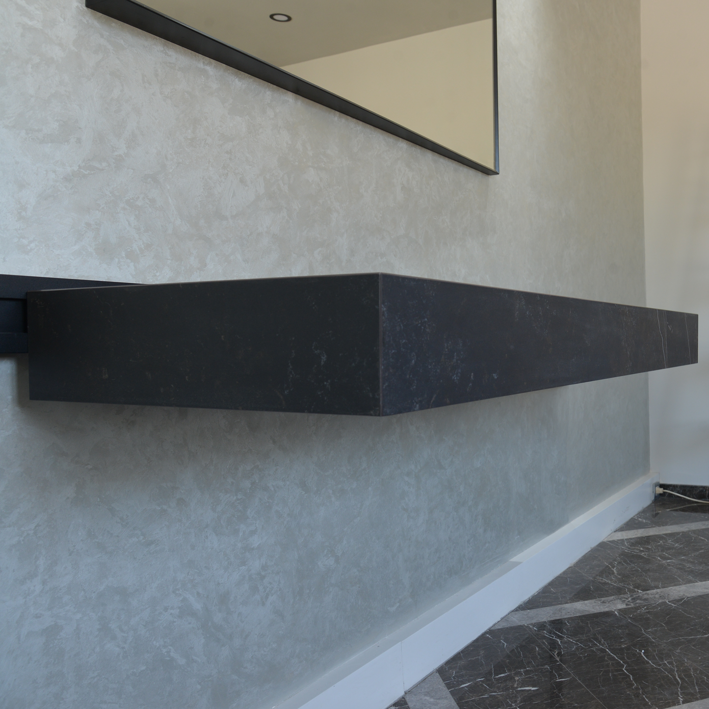 HANDCRAFTED DEKTON KELYA ENGINEERED PORCELAIN SINK (ES-067)
