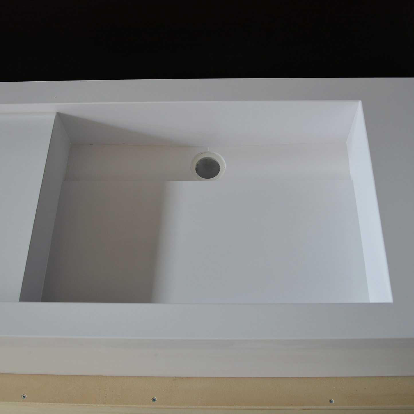 Handcrafted Custom Double Quartz Sink (QU-097)