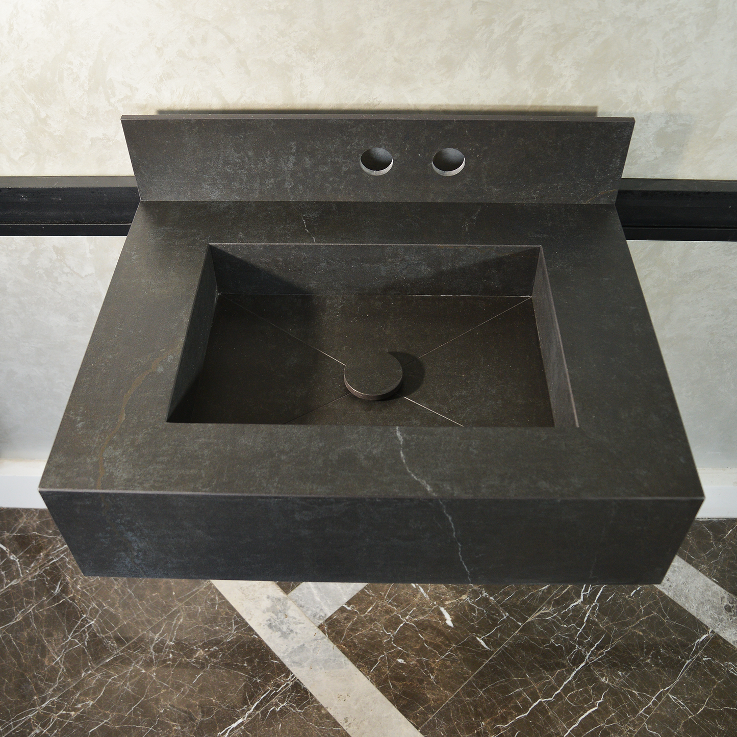 HANDCRAFTED DEKTON LAOS ENGINEERED PORCELAIN SINK (ES-048)