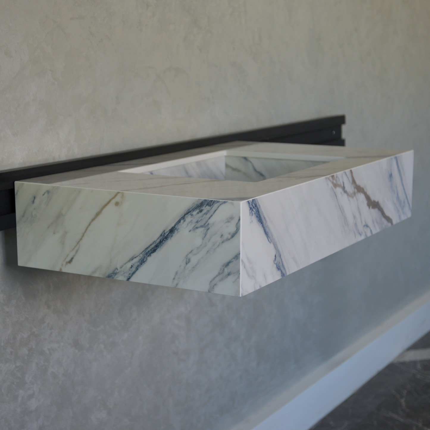 HANDCRAFTED DEKTON ONIRIKA TRANCE ENGINEERED PORCELAIN SINK (ES-035)