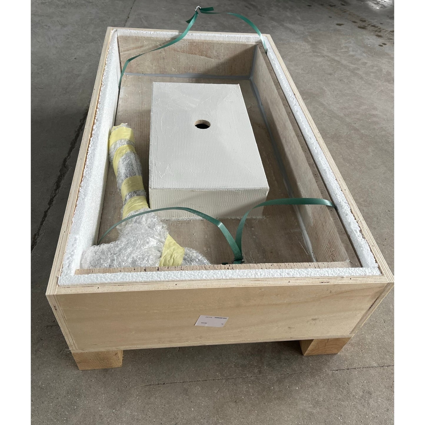 HANDCRAFTED CUSTOM TRAVERTINE SINK (TR-072)