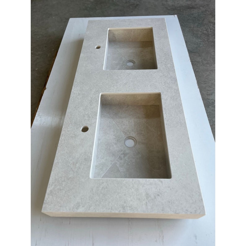 HANDCRAFTED CHIANCA DI OSTUNI ENGINEERED PORCELAIN SINK (ES-066)