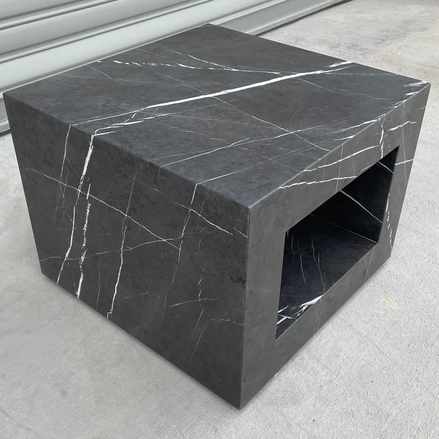 Pietra Grey Marble Coffee Table (NS-131)