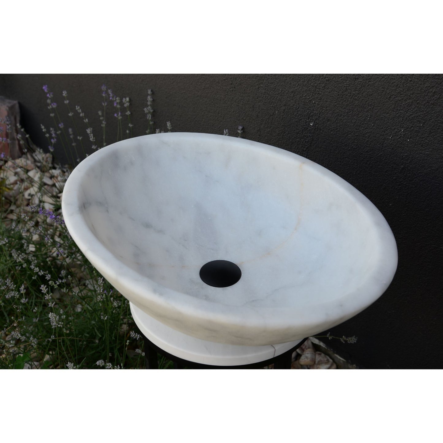 Handmade White Marble Sink