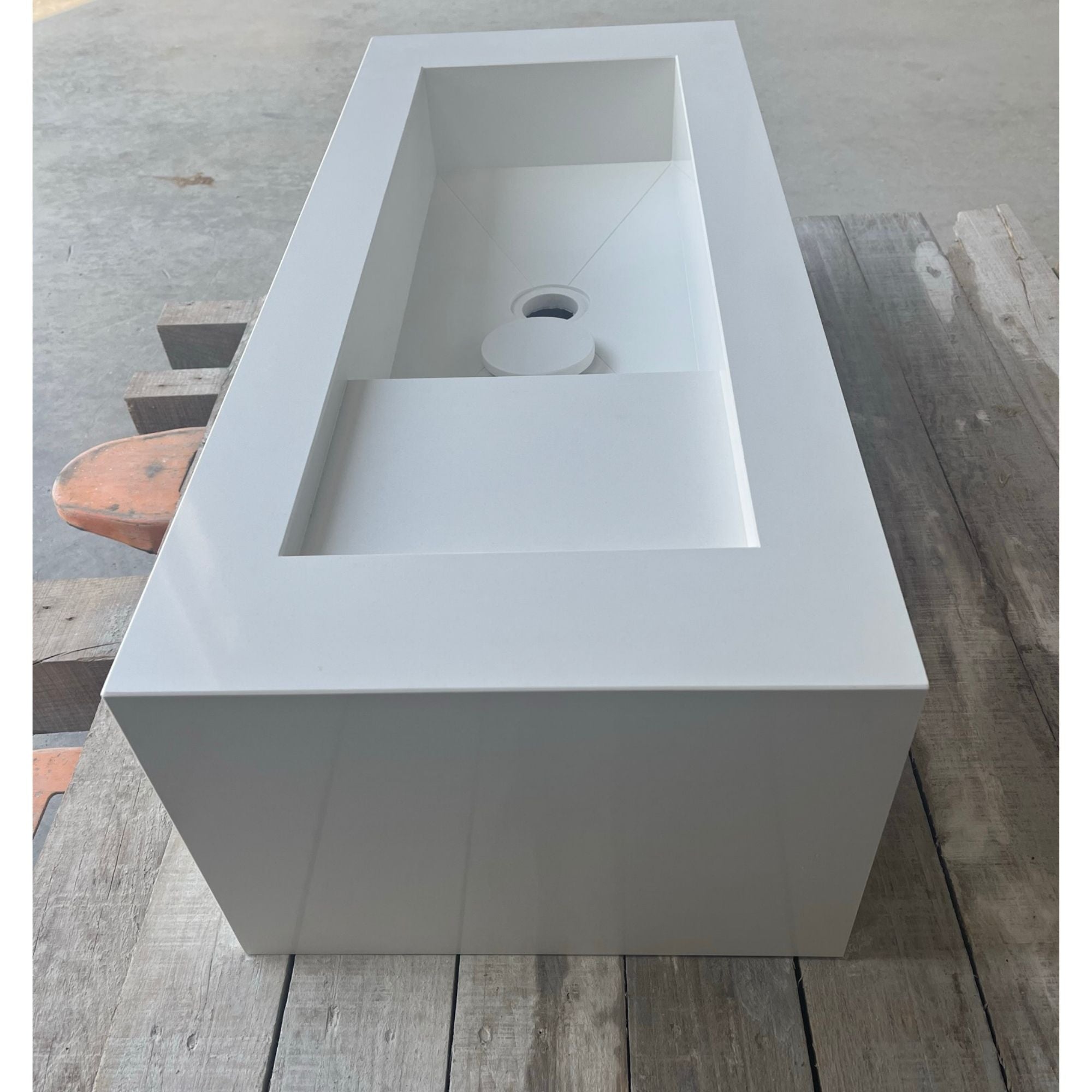 HANDCRAFTED WHITE QUARTZ SINK Custom Bathroom Sink Custom Kitchen   6 19c9ec96 5472 40f5 B36c F6af1166ab0f 