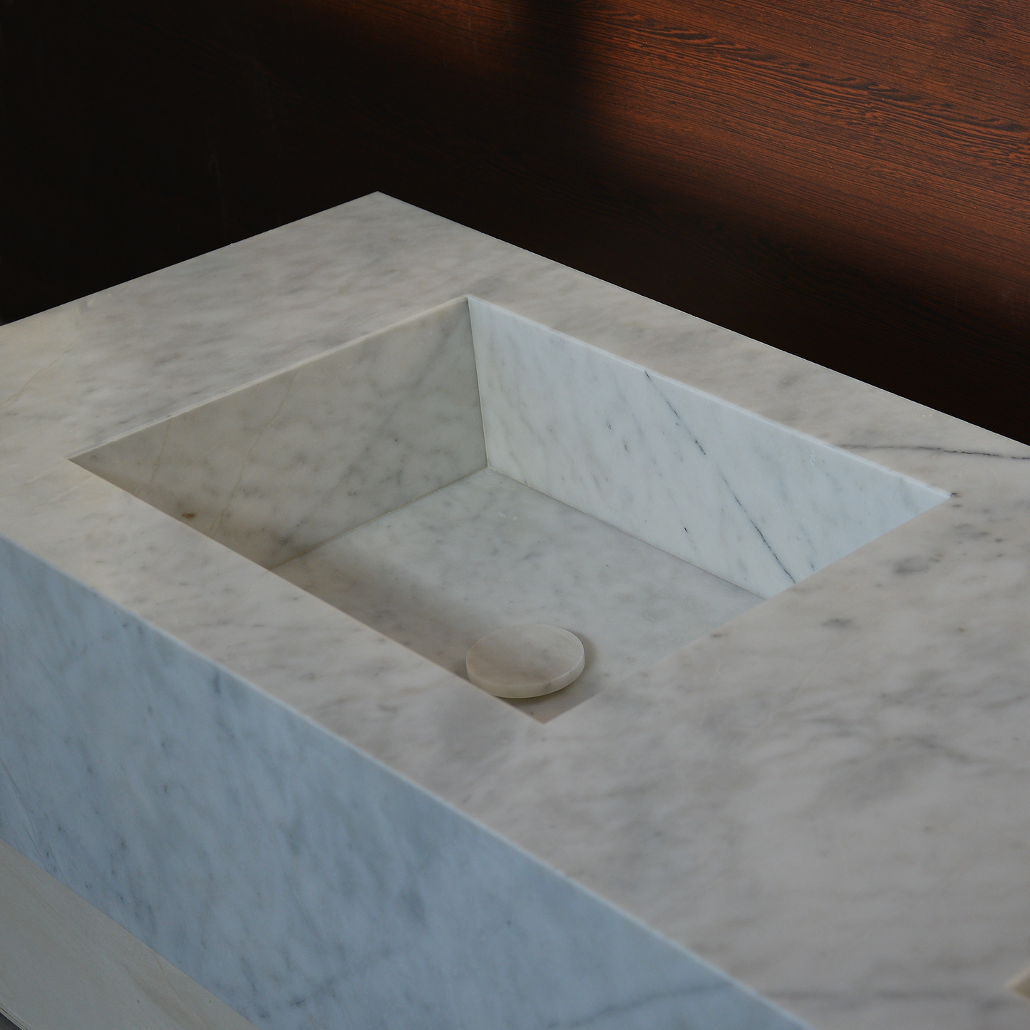 HANDCRAFTED LILAC CUSTOM MARBLE SINK