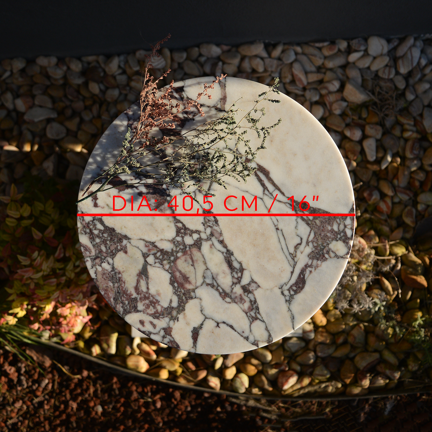 Calacatta Viola Marble Coffee Table, Round Marble Coffee Table, Luxury Side Table, Elegant Coffee Table for Living Room, Marble Side Table