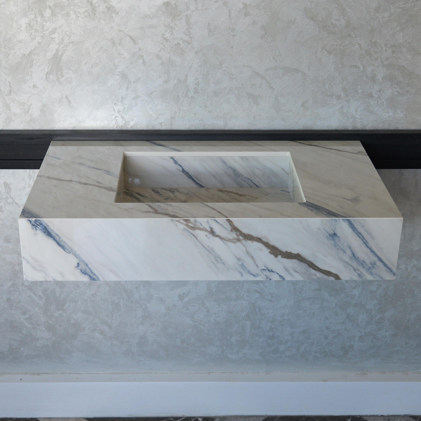 HANDCRAFTED DEKTON ONIRIKA TRANCE ENGINEERED PORCELAIN SINK (ES-035)