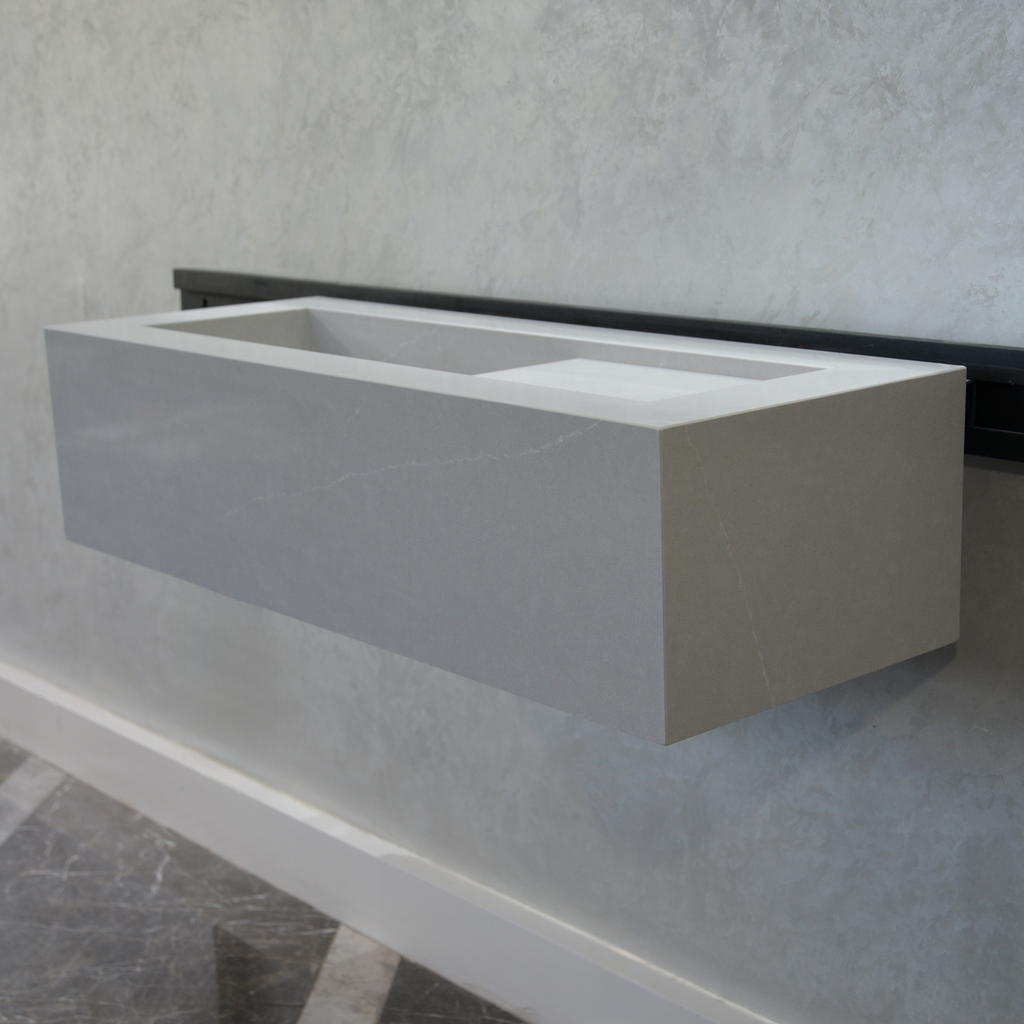 HANDCRAFTED CUSTOM QUARTZ SINK (QU-059)