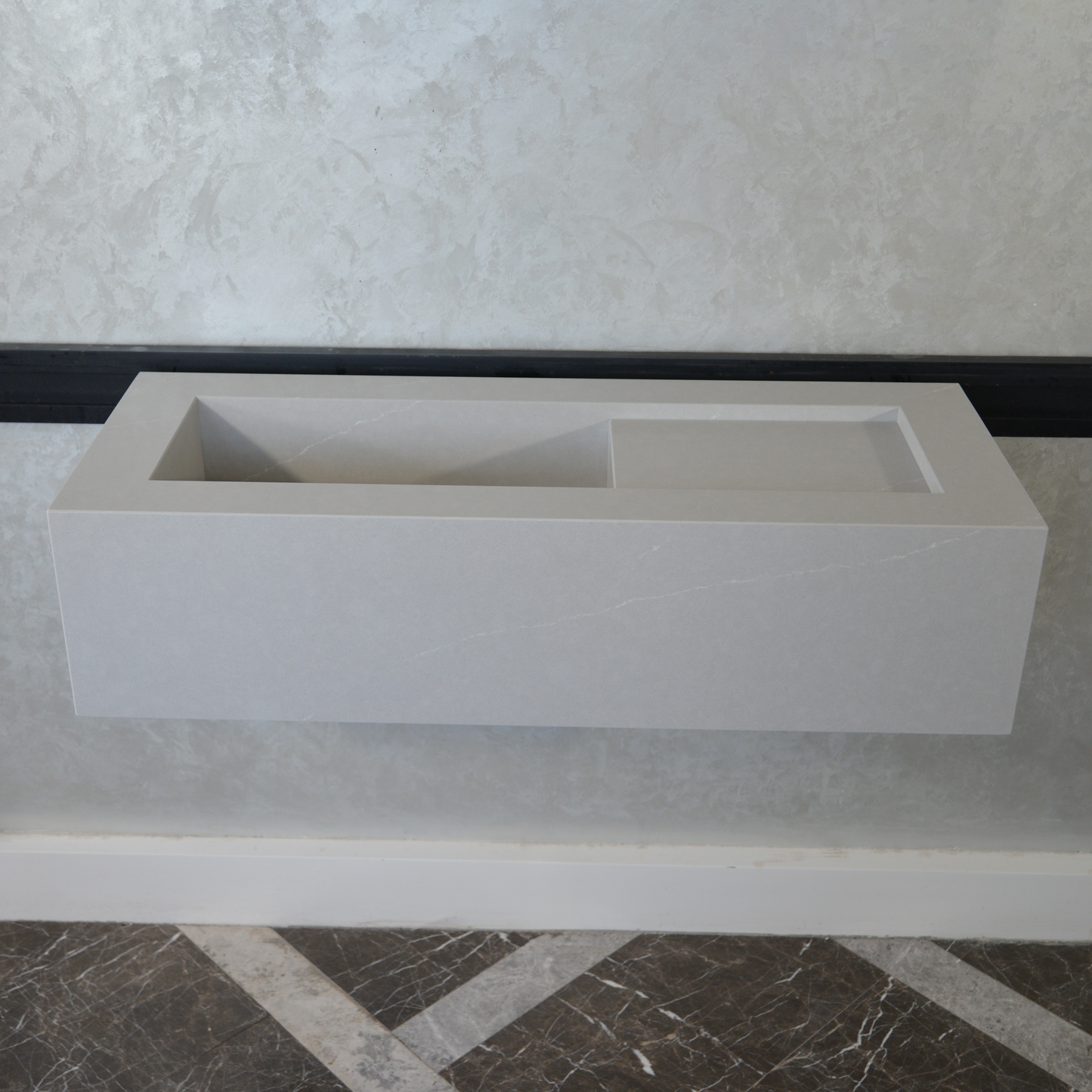 HANDCRAFTED CUSTOM QUARTZ SINK (QU-059)