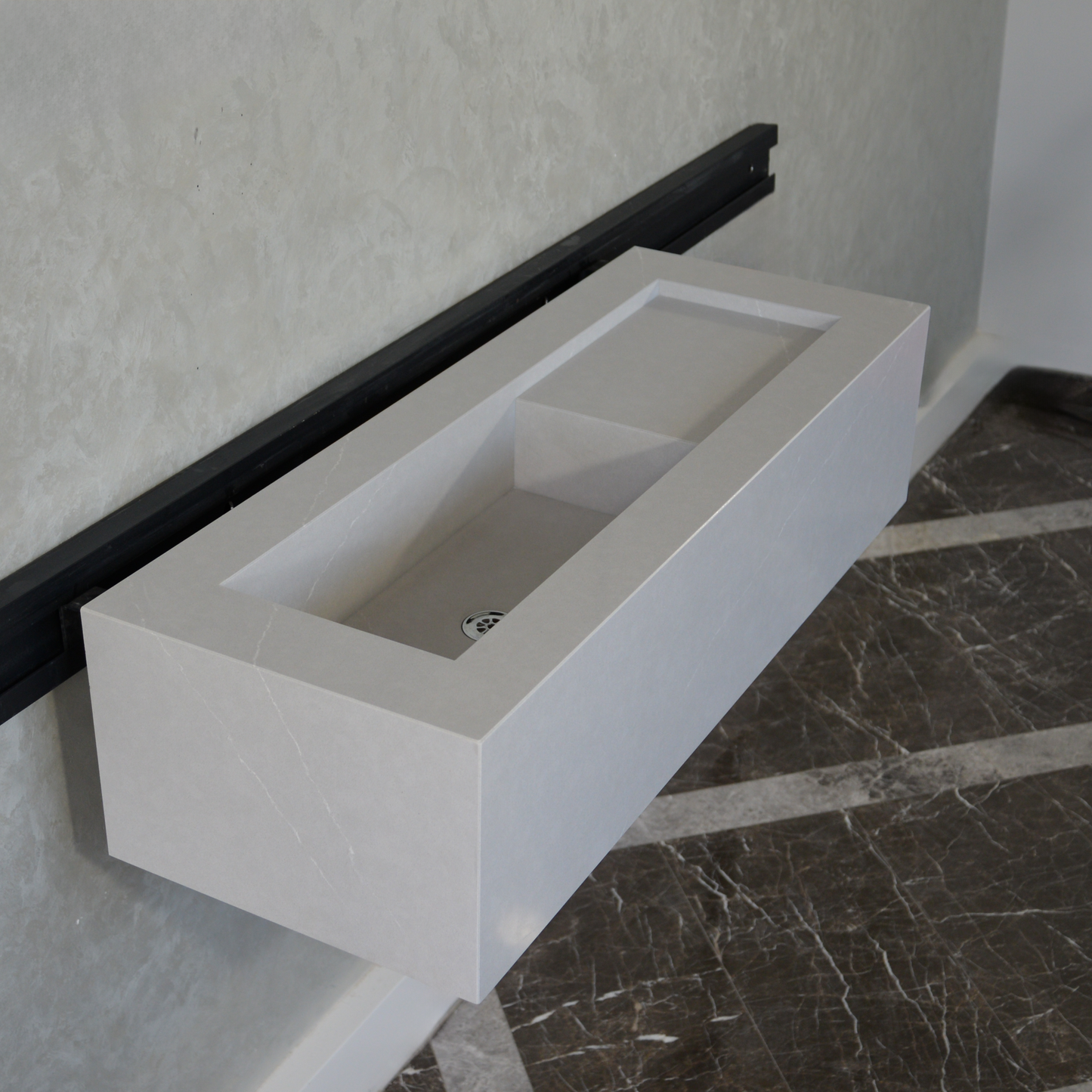 HANDCRAFTED CUSTOM QUARTZ SINK (QU-059)