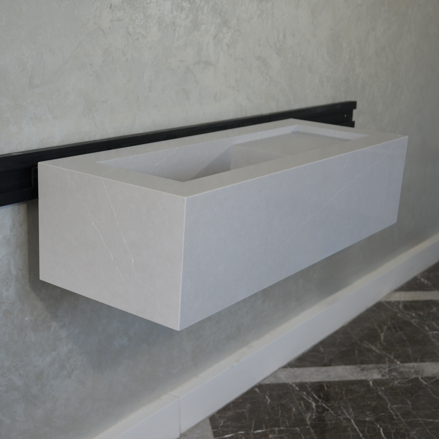 HANDCRAFTED CUSTOM QUARTZ SINK (QU-059)