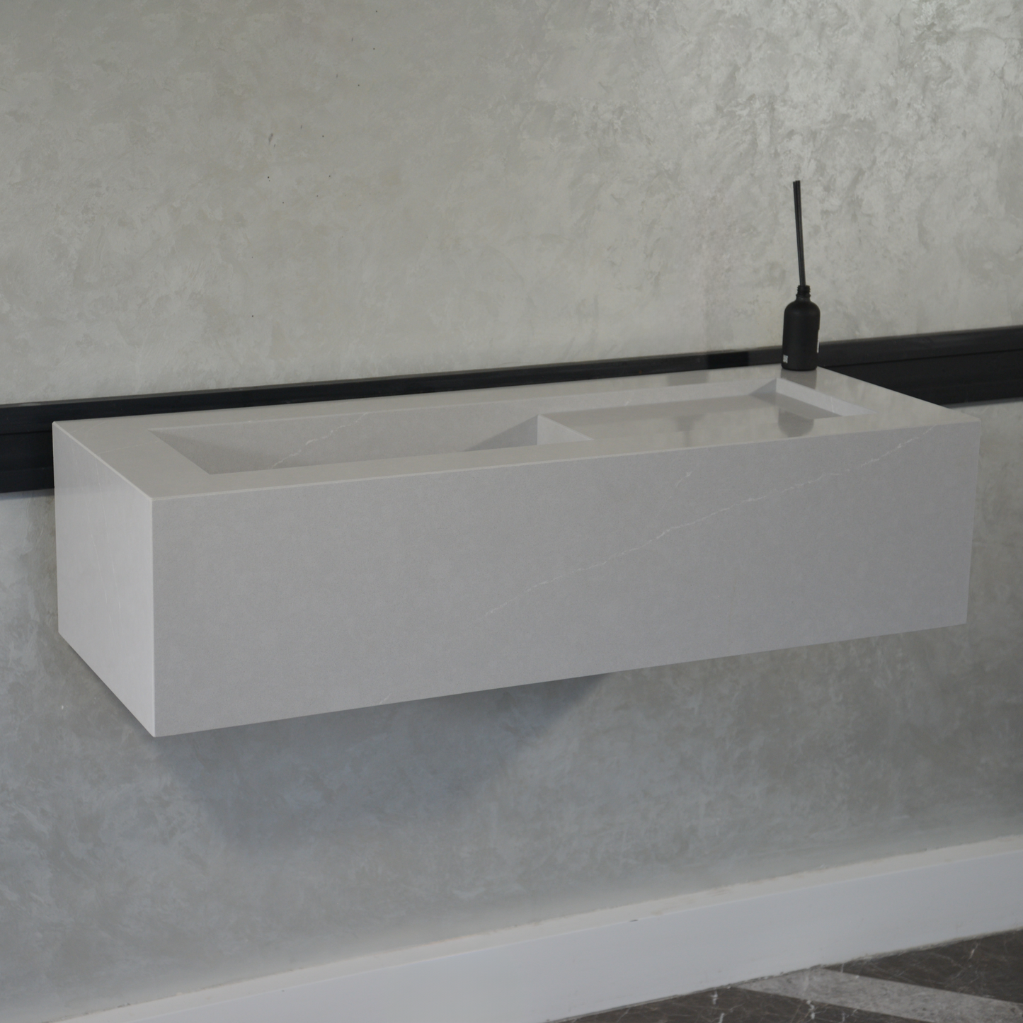 HANDCRAFTED CUSTOM QUARTZ SINK (QU-059)