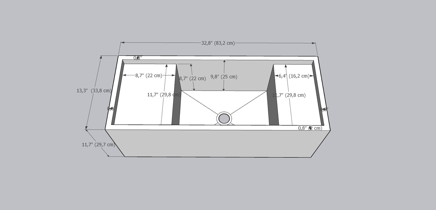 HANDCRAFTED CUSTOM JASMINE WHITE MARBLE SINK (NS-063)