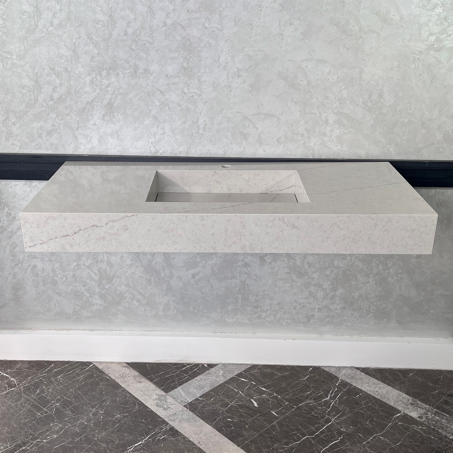 HANDCRAFTED CUSTOM QUARTZ SINK (QU-054)