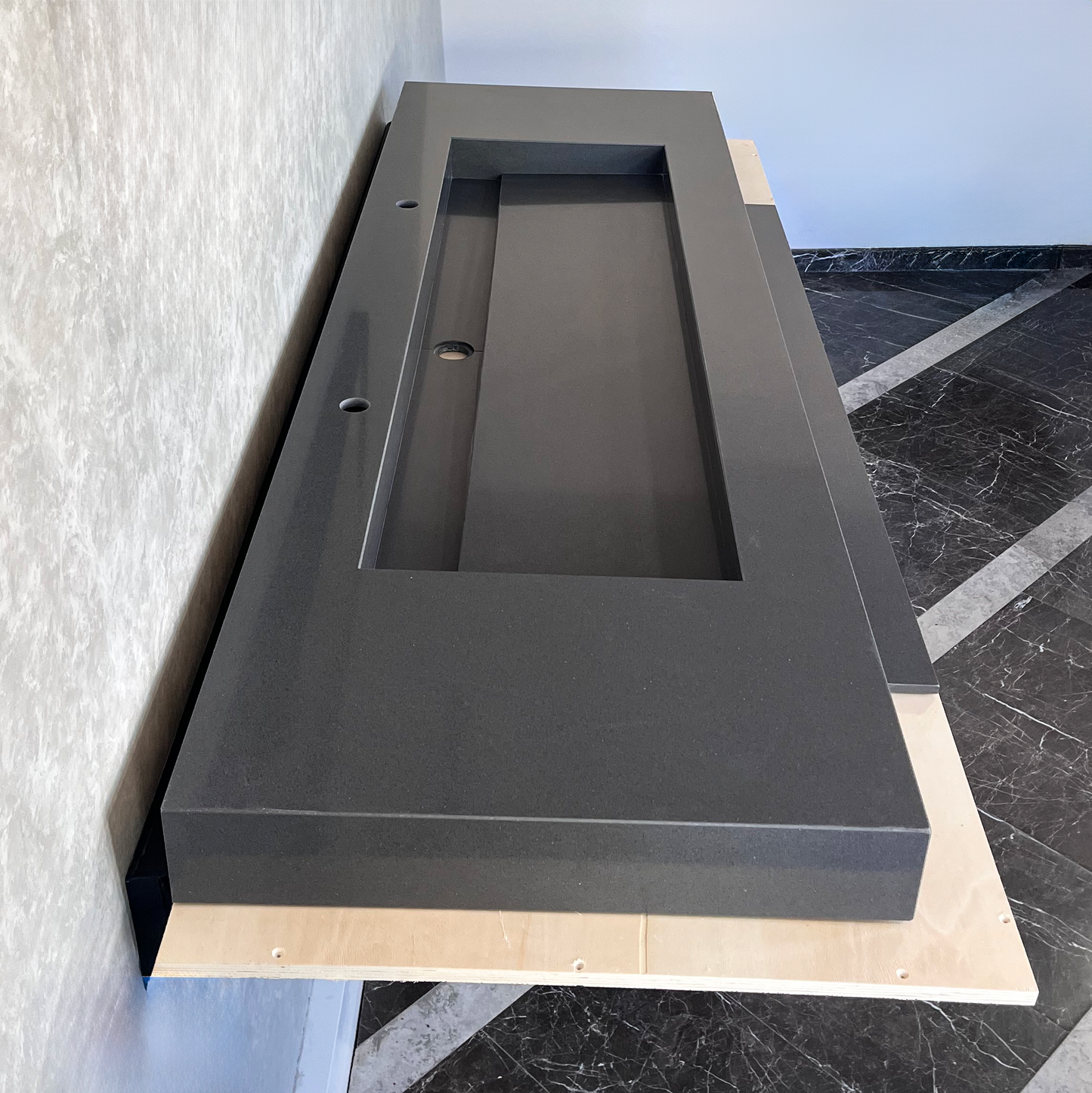 HANDCRAFTED CUSTOM QUARTZ SINK (QU-090)