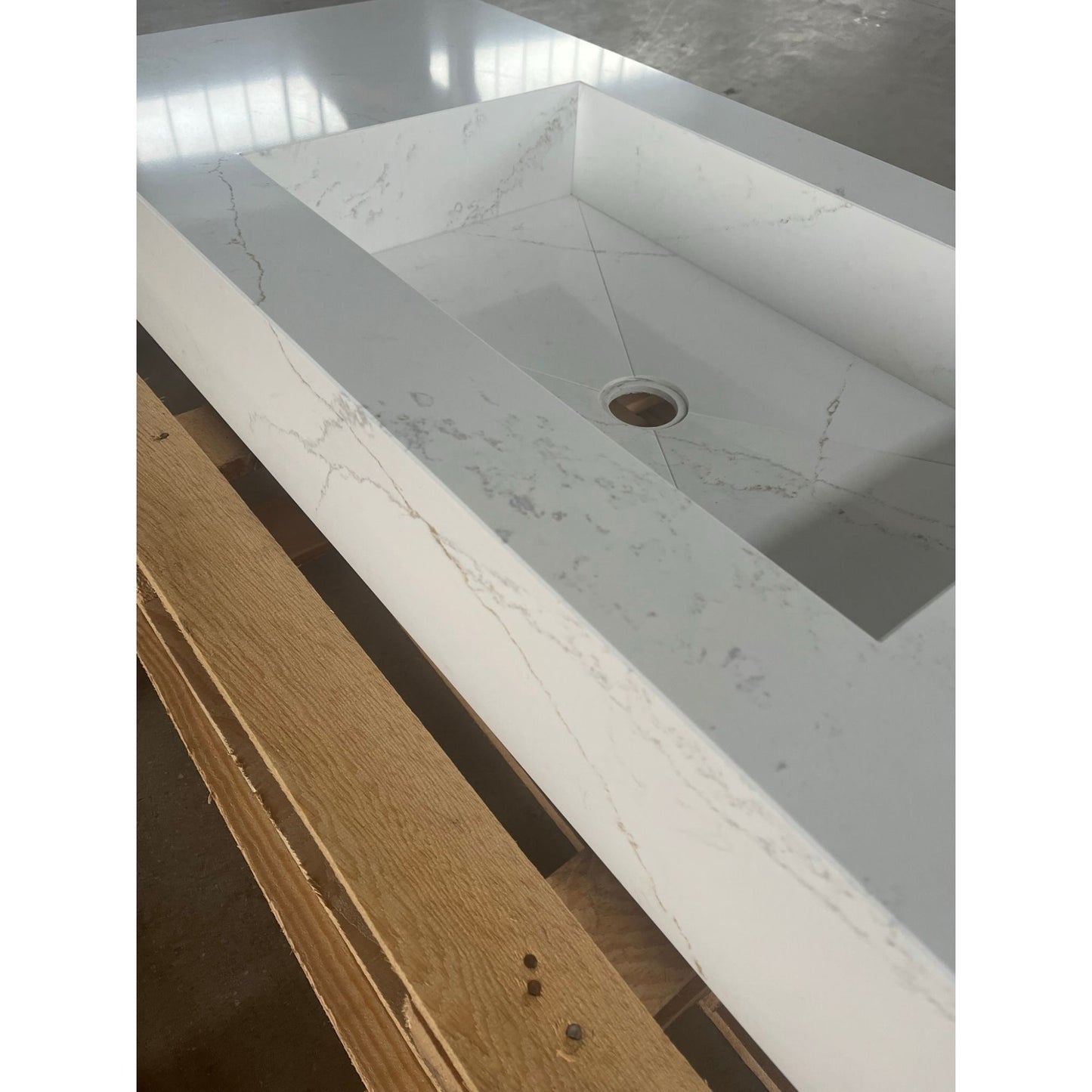 HANDCRAFTED QUARTZ SINK (QU-050)